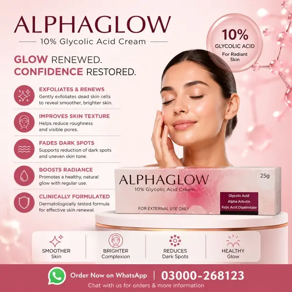Alpha Glow Cream in Pakistan