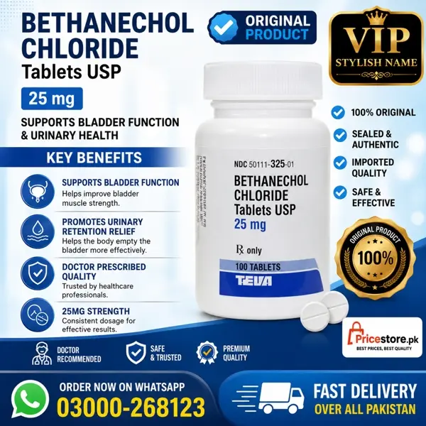 Bethanechol 25mg Tablets in Pakistan