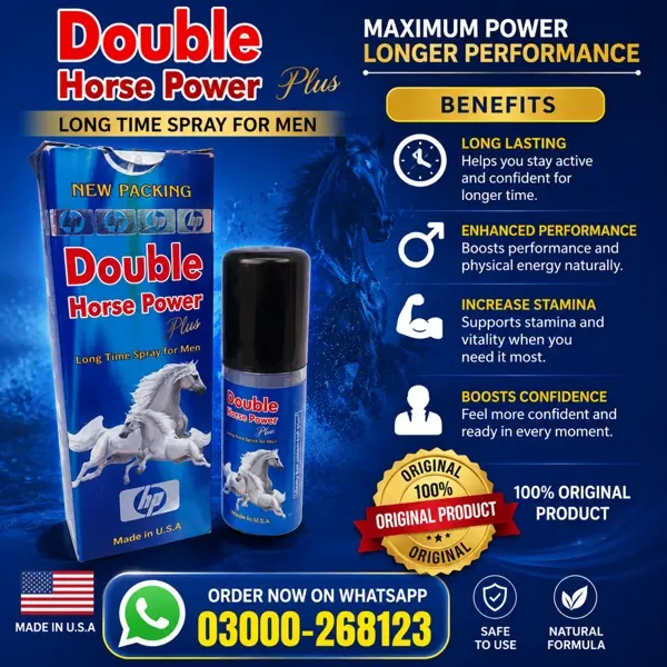 Double Horse Power Delay Spray in Pakistan