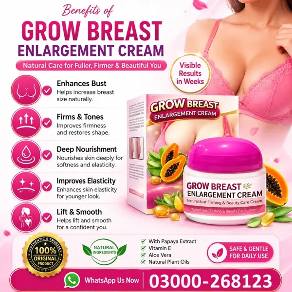 Grow Breast Cream in Pakistan