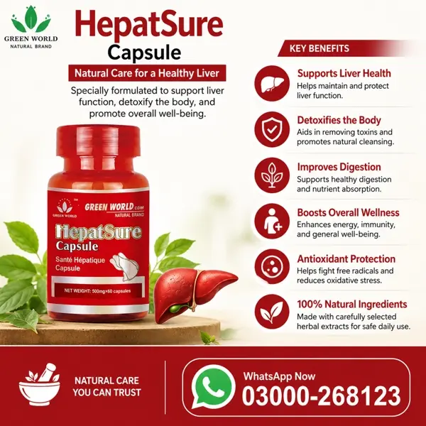 Hepatsure Capsules In Pakistan