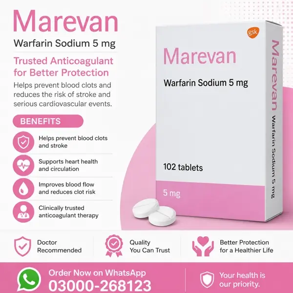Marevan 5Mg In Pakistan