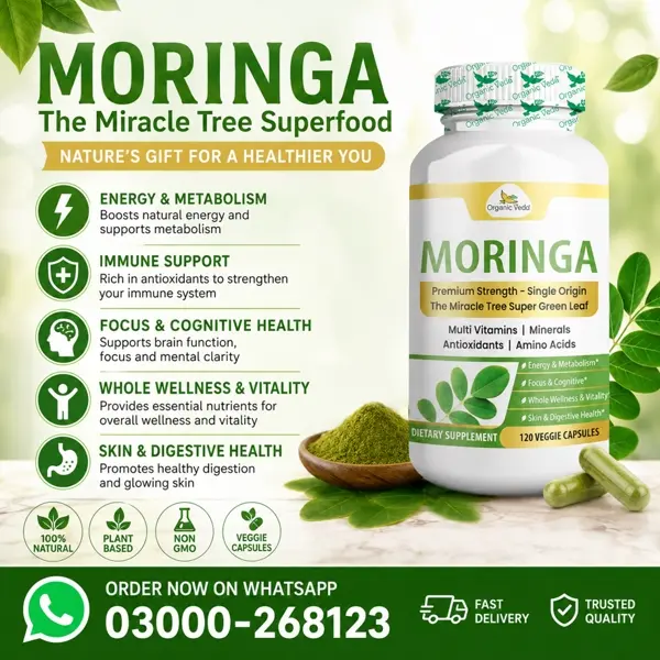 Moringa Leaf Capsule in Pakistan
