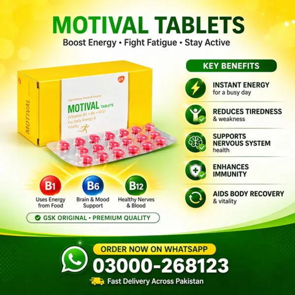 Motival Tablets in Pakistan