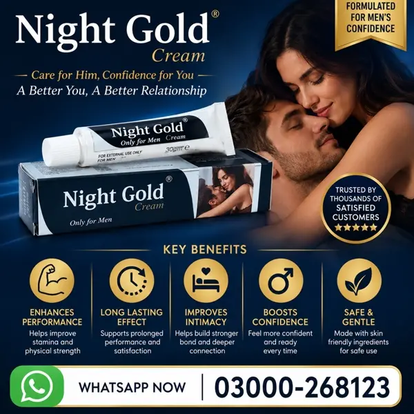 Night Gold Delay Cream in Pakistan