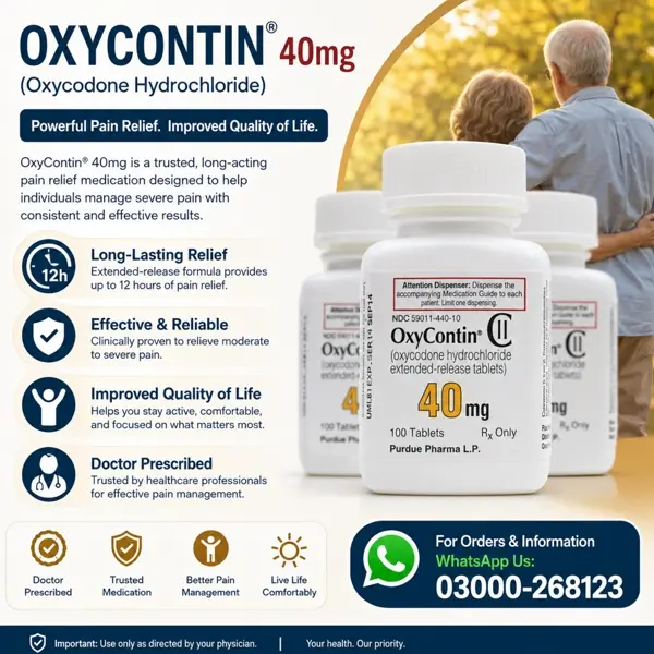 OxyContin Tablets In Pakistan