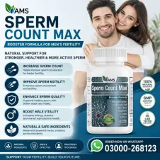 AMS Sperm Count Max Capsules In Pakistan