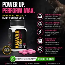 Anavar BD MAX Tablets in Pakistan