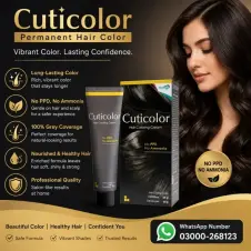 Cuticolor Permanent Hair Color in Pakistan