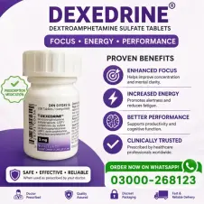 Dexedrine Dextroamphetamine Sulfate 5mg Tablets In Pakistan