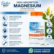 Doctor's Best High Absorption Magnesium In Pakistan