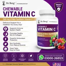 Dr. Berg Chewable Vitamin C Complex Wafers In Pakistan