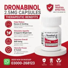 Dronabinol Capsules 2.5mg in Pakistan
