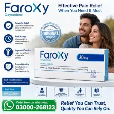 Faroxy Oxycodone 30 Mg Tablets in Pakistan