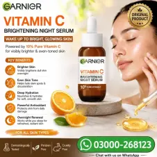 Garnier Vitamin C Brightening Night Serum in Pakistan