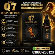Gold Q7 Drops For Men in Pakistan