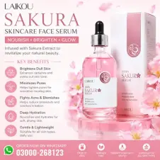 Laikou Sakura Skincare Face Serum in Pakistan
