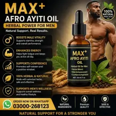 Max+ Afro Ayiti Oil for Men in Pakistan