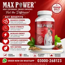 Max Power Herbal Capsule in Pakistan