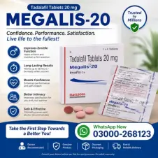 Megalis Tablets 20mg in Pakistan
