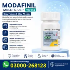 Modafinil Tablets USP 100mg in Pakistan