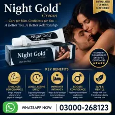 Night Gold Delay Cream in Pakistan