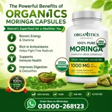 Organitics Moringa Capsules in Pakistan