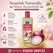 Parachute Advansed Onion Hair Oil in Pakistan
