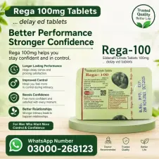 Rega 100mg Tablets in Pakistan