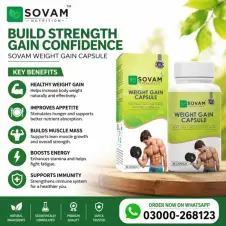 Sovam Weight Gain Capsules in Pakistan