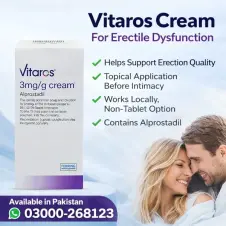 Vitaros Cream In Pakistan