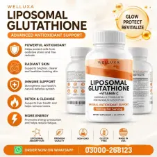 Welluxa Liposomal Glutathione Capsules In Pakistan